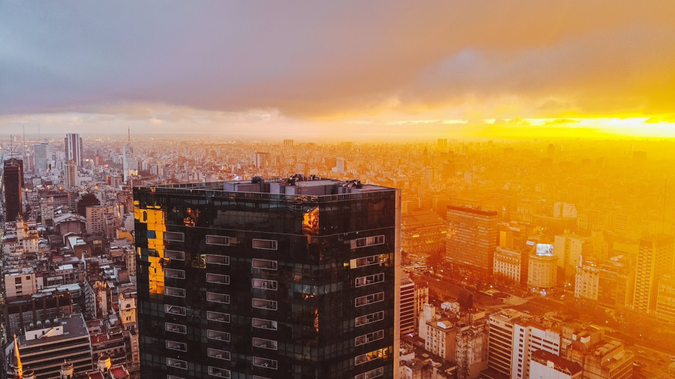 Buenos Aires sunset