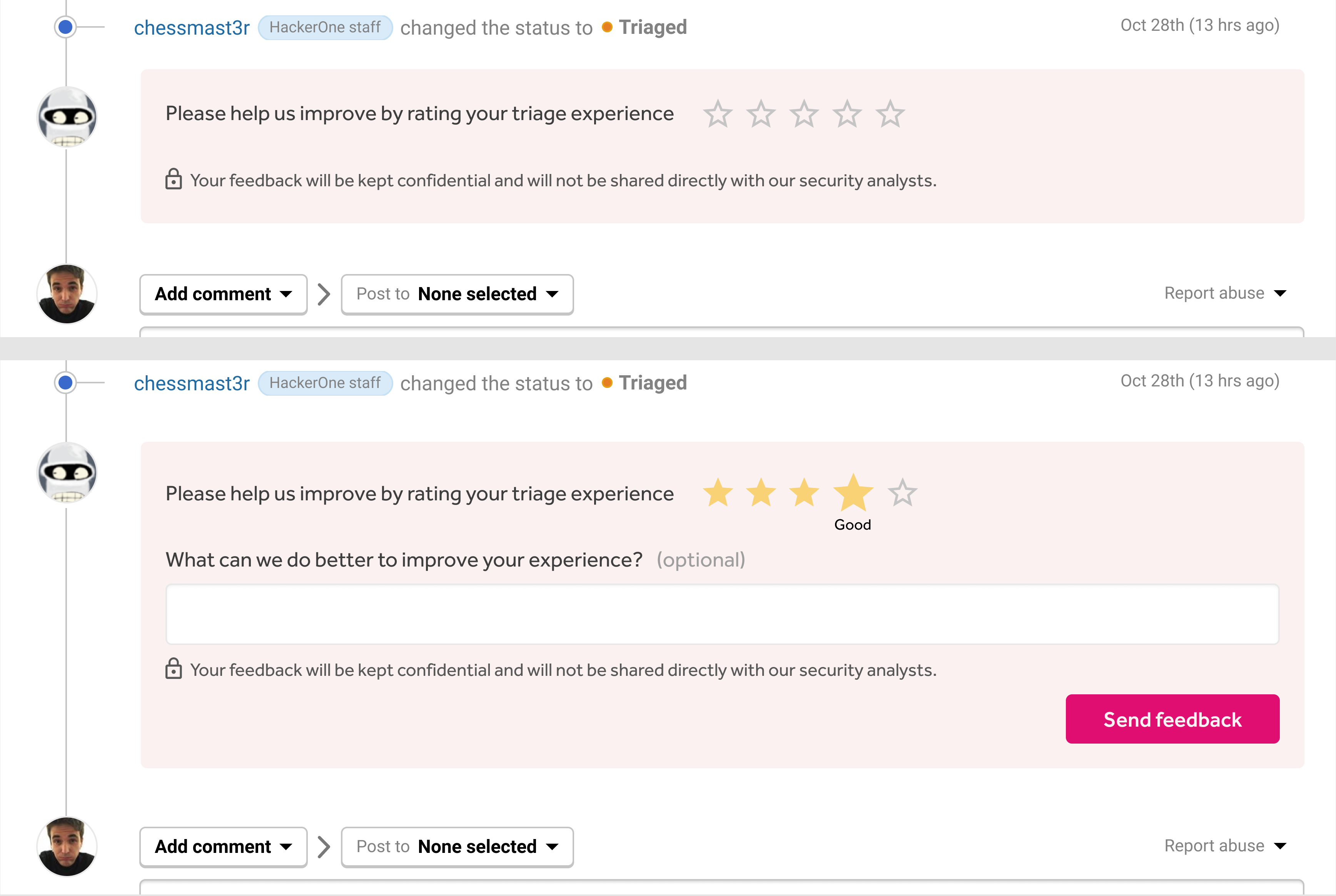HackerOne is Excited to Launch Triage Ratings for Customers and Hackers