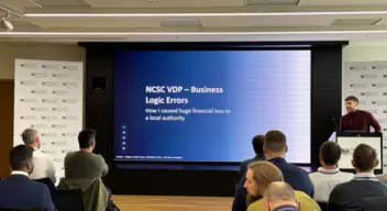 Security researcher presents at NCSC event