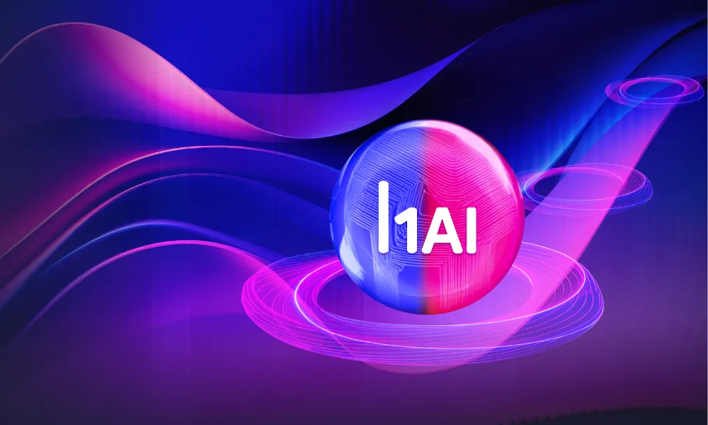 Hai Logo on Purple Background