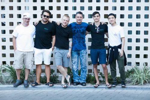 The 6 1-Million-Dollar Hackers Stand Together 