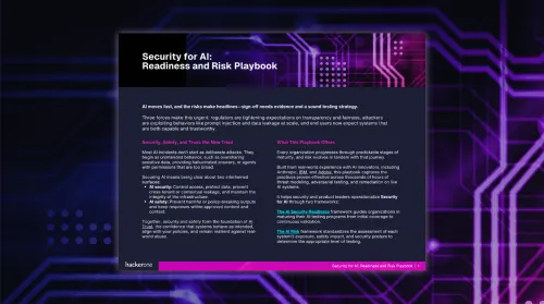 AI Security Playbook