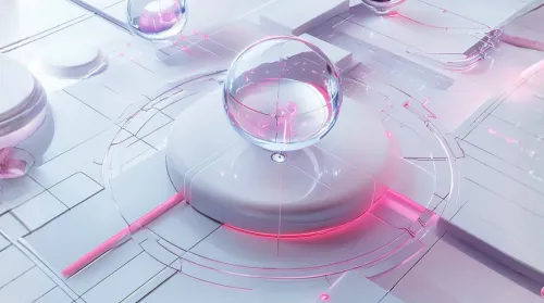 White Tech Background