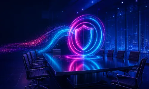 Shield icon on board table